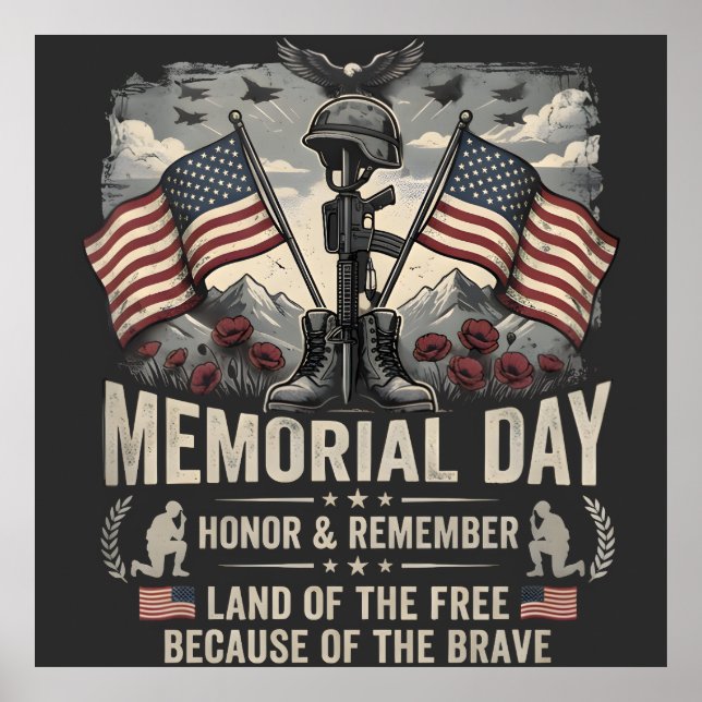 memorial day poster (Front)
