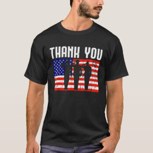 Memorial Day Proud Veterans Shirt Thank You Vetera