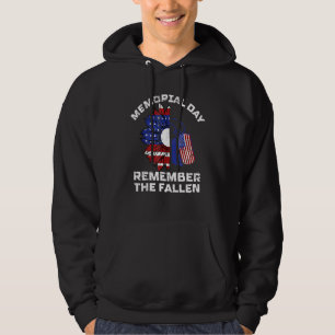 Memorial Day Remember The Fallen Honour Those Who Hoodie