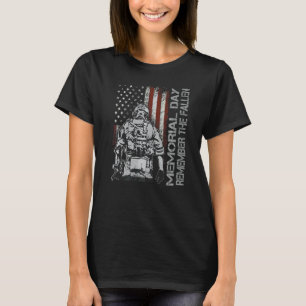 Memorial Day Remember The Fallen Veteran Military T-Shirt