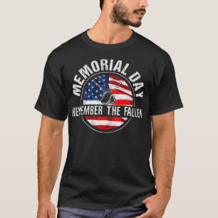 Memorial Day Remember The Fallen Veteran Military T-Shirt