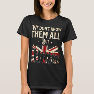 Memorial Day Remember Veterans UK Soldier Patriot T-Shirt