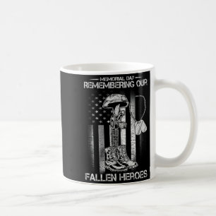 Memorial Day Remembering Fallen Heroes American Coffee Mug