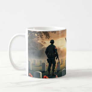 Memorial Day Tribute Artwork – Honouring Americans Coffee Mug