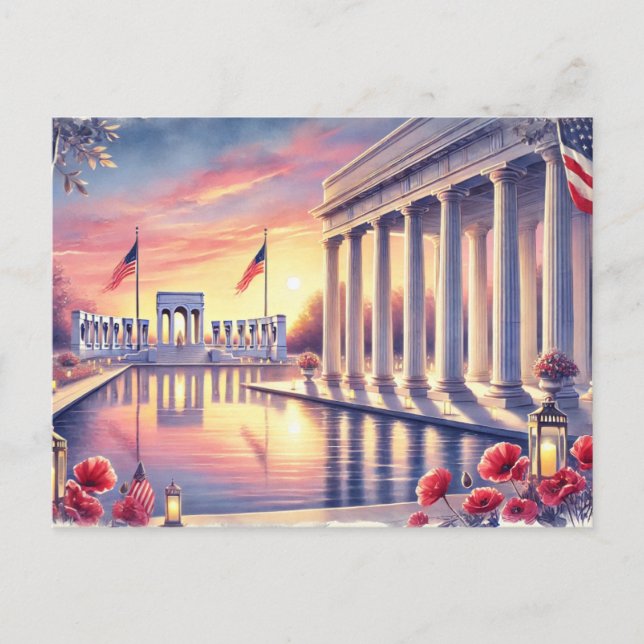  Memorial Day ,USA Postcard (Front)