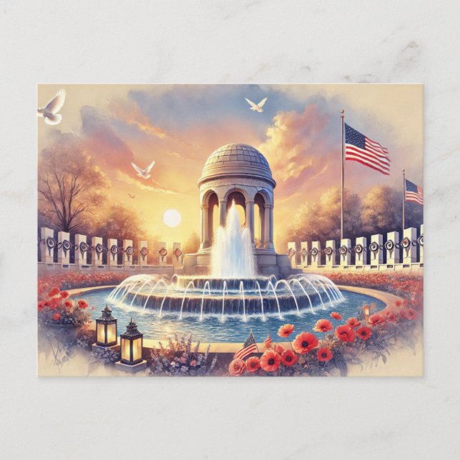  Memorial Day ,USA Postcard (Front)