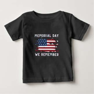 Memorial day we remember classic t shirt