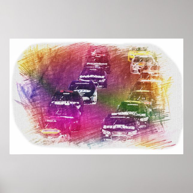 Memorial Day Weekend Racing Posters (Front)