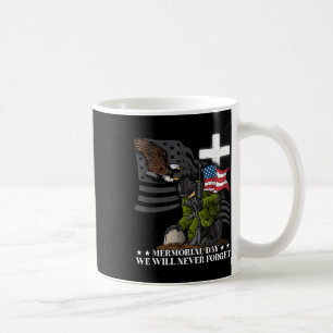 Memorial Day Will Never Forget Us Veteran Lovers Coffee Mug