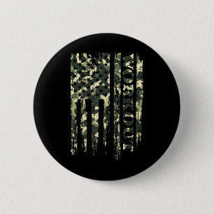 Memorial Day Workout Usa Flag Memorial Day _2 6 Cm Round Badge