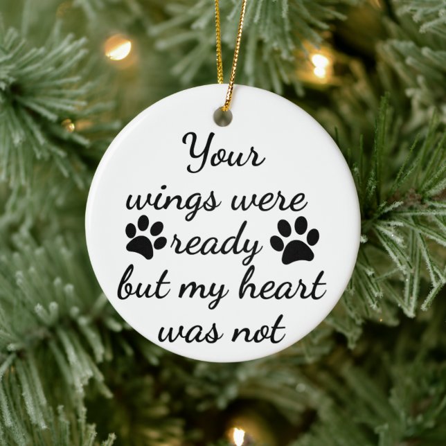 Memorial Dog Ornament  (Tree)