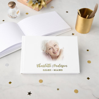 Memorial Foil Guestbook