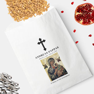 Memorial Funeral Greek Orthodox Kolyva Κόλλυβα Favour Bag