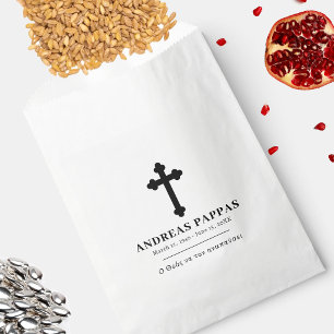 Memorial Funeral Greek Orthodox Kolyva Κόλλυβα Favour Bag
