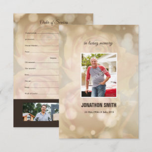 Memorial Funeral Template