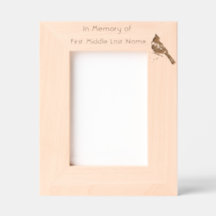 Memorial Keepsake Cardinal Red Bird