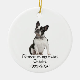 Memorial Keepsake Dog Pet Animal  Ceramic Ornament