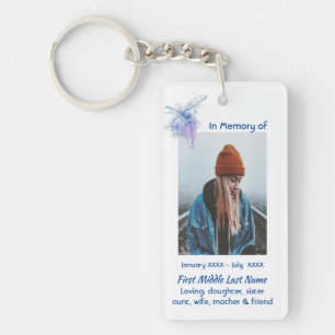 Memorial Keepsake Memorial Dragonfly Key Ring