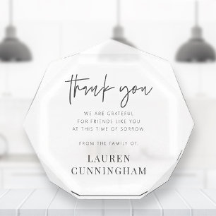 Memorial Modern Simple Minimalist Chic Photo Block