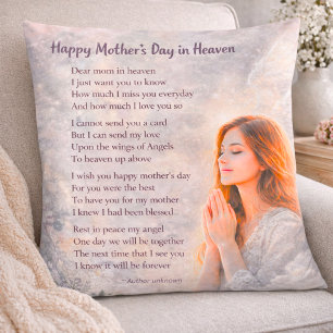 Memorial Mom Remembrance Cushion