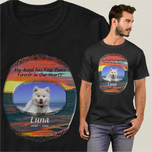 Memorial My Angel has Four Paws 1490 T-Shirt