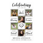 Memorial Personalised Photo Collage Funeral 