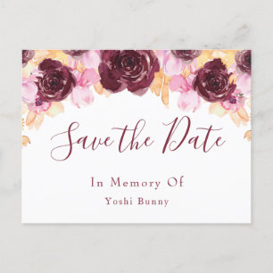 Memorial Pet Post Card 