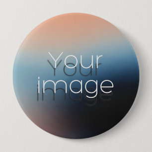 Memorial Photo Badge Remembrance Button Personal