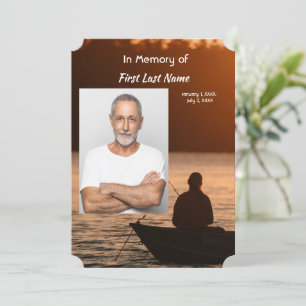 Memorial Photo Celebration of Life, Invite