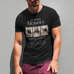Memorial Photo Collage 'In Loving Memory' T-Shirt