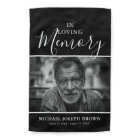 Memorial Photo Grave Site Garden Flag