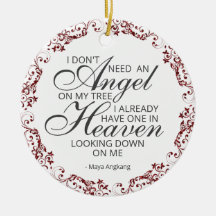 Memorial Photo Ornament