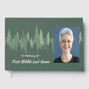 Memorial Photo Wilderness Forest Trees  Guest Book