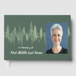 Memorial Photo Wilderness Forest Trees  Guest Book