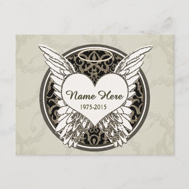 Memorial Postcard (Front)