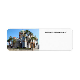 Memorial Presbyterian Church Return Address Label