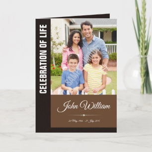 Memorial Program Brochure