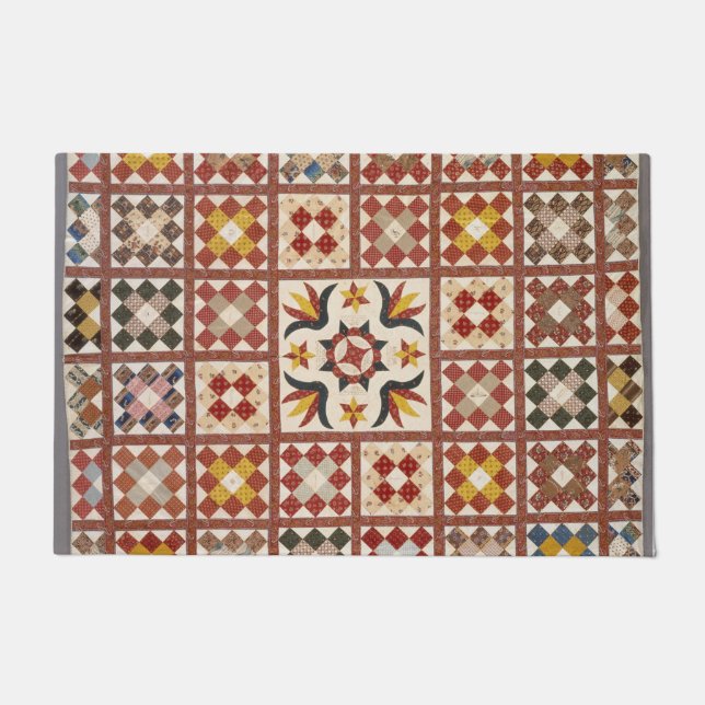 Memorial quilt doormat (Front)