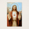Memorial Scared Heart Jesus Prayer Sympathy Cards