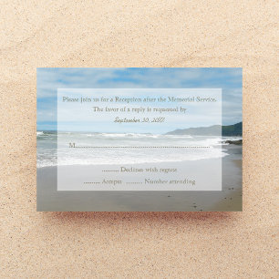 Memorial Service RSVP Invitation