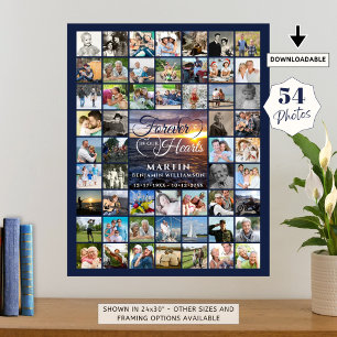 Memorial Sunset 54 Photo FOREVER IN OUR HEARTS Poster