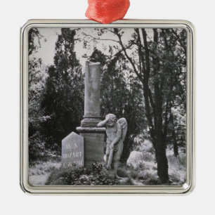 Memorial to Wolfgang Amadeus Mozart Metal Tree Decoration