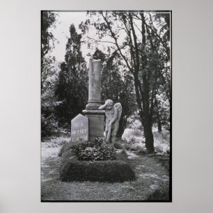 Memorial to Wolfgang Amadeus Mozart Poster