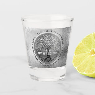 Memorial Tree of Life Shot Glass