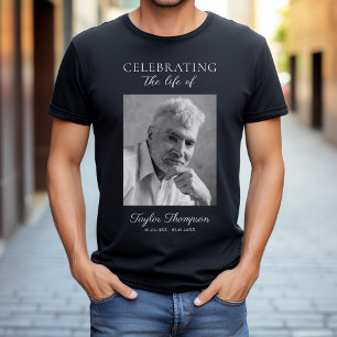 Memorial Tribute Photo Tee – Celebrating a Life