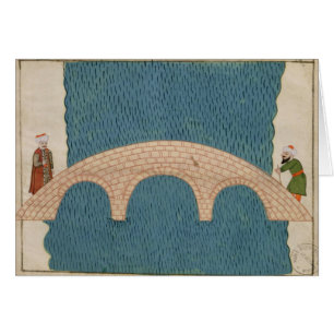 Memorie Turchesche' depicting the Galata Bridge