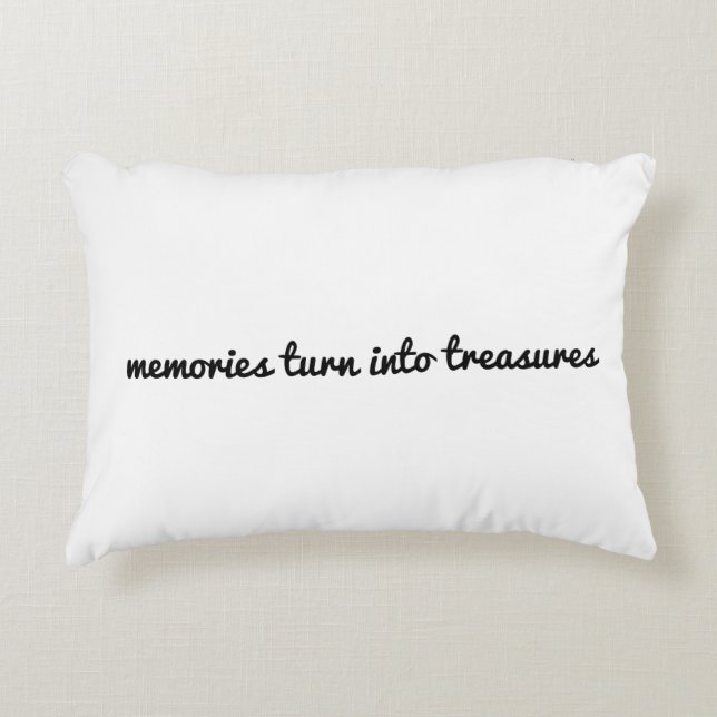 Memories Accent Pillow (Front)