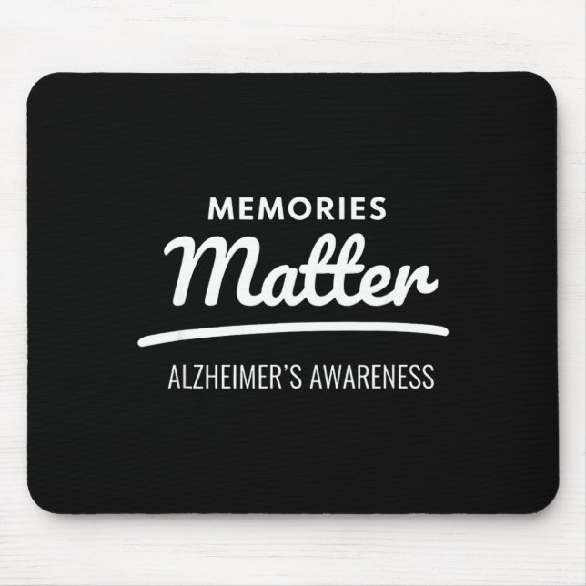 Memories alzheimer's awareness  mouse pad (Front)