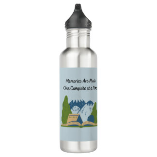 Memories Are Made One Campsite at a time on a  710 Ml Water Bottle