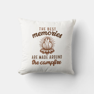 Memories Campfire Cushion